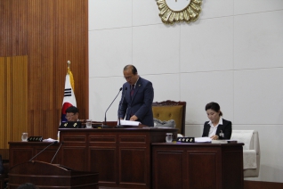 제186회 삼척시의회 정례회 제1차 본회의 대표이미지