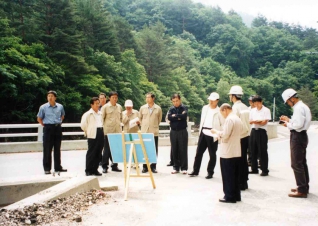 재해특위수해복구주요사업장답사(하장면)<1> 대표이미지