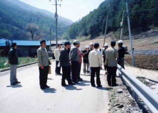 수해복구 및 주요사업장답사(하장면)<2> 대표이미지