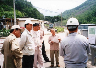 재해특위수해복구주요사업장답사(도계읍)<1> 대표이미지